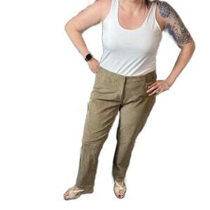 J. Jill corduroy straight leg pants in driftwood size 16